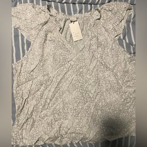 A New Day Flowy Ruffle Top